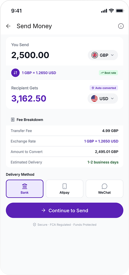 BaaS Send Money